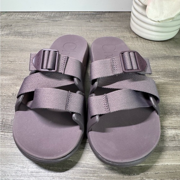 Chaco Chillos Sparrow Slides size 8 EUC - Picture 3 of 8